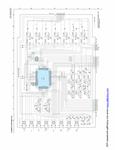 Denon AVR-1705 AVR-1505 Schematics Diagrams - Ampli Tuner 6+1 (pag. 10) Part 1/2